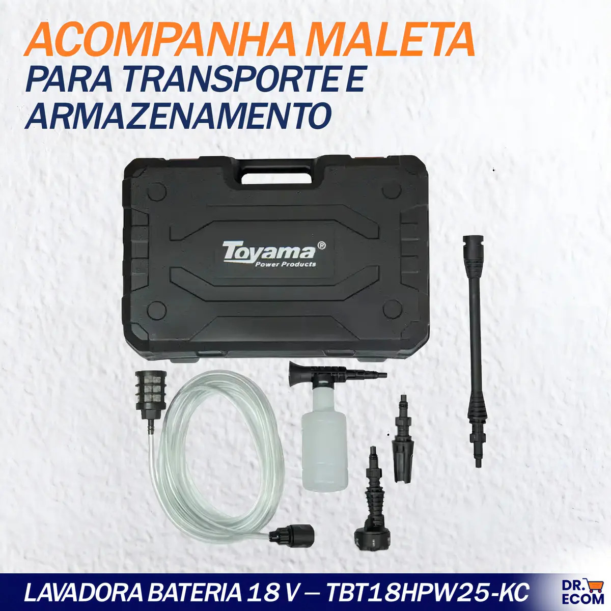 Lavadora Bateria 18 V Toyama 3