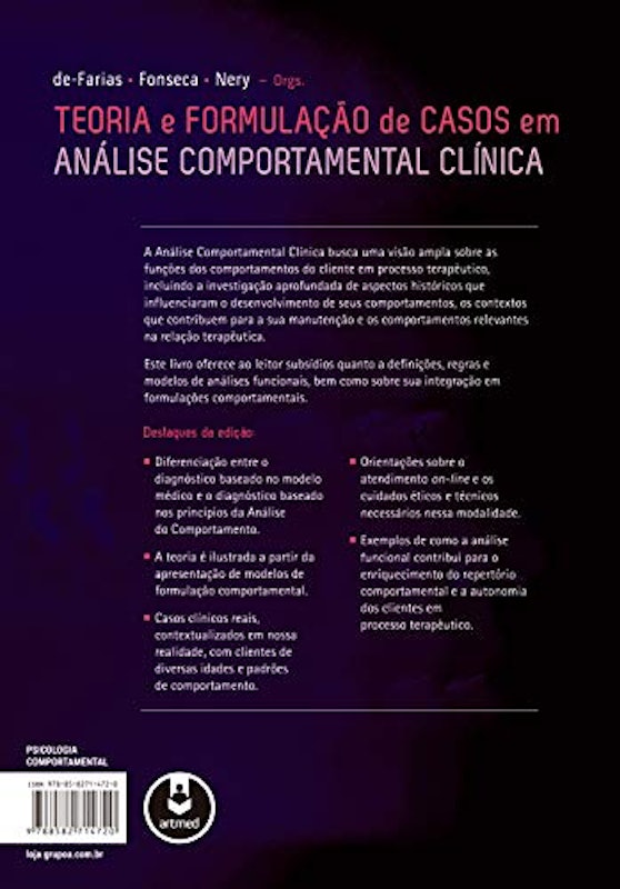 Teoria e Formulação de Casos em Análise Comportamental Clínica 2