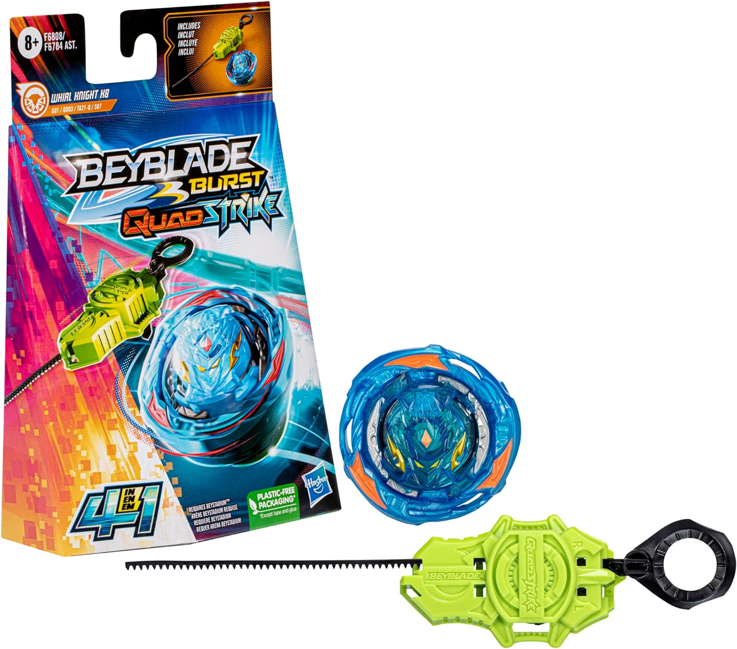 Beyblade Burst QuadStrike Whirl Knight K8 1