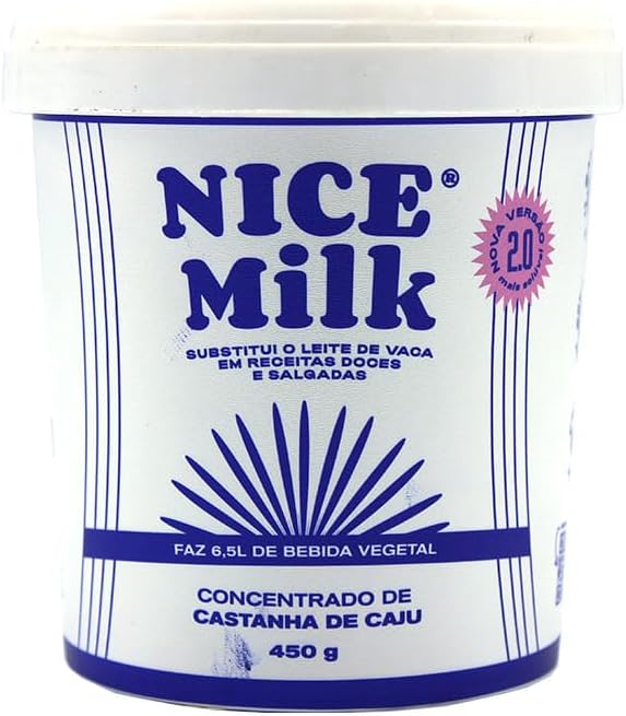 NICE Milk Castanha - Leite Vegetal Concentrado 1