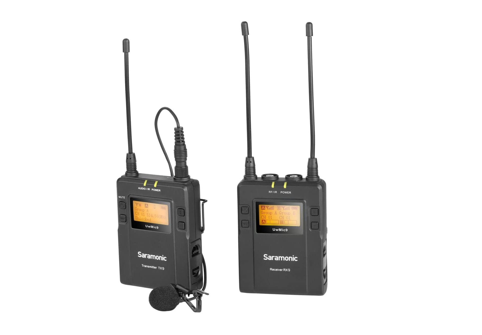 Microfone de Lapela UwMic9 3