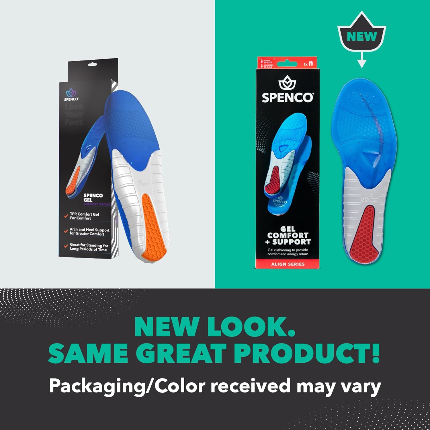 Palmilha Gel Comfort + Support Insole 2