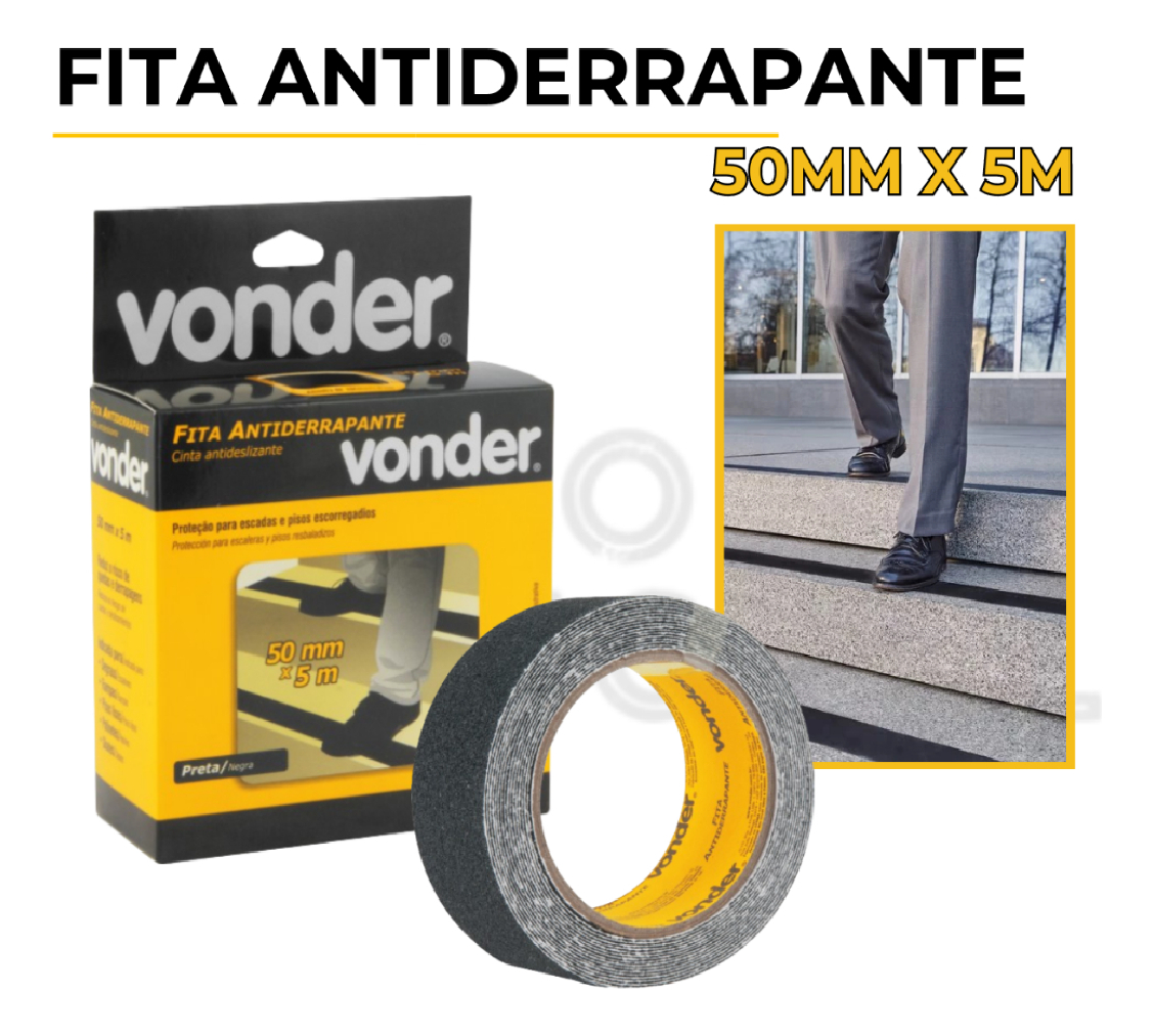Fita Antiderrapante Vonder 4