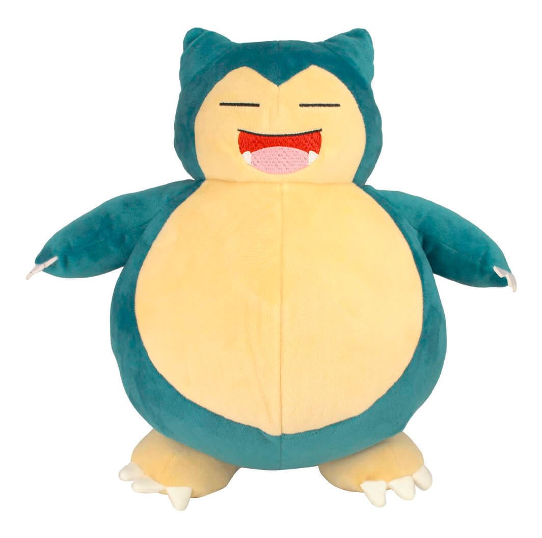 Pokémon - Pelúcia de Luxo Snorlax de 25 cm com Som 2
