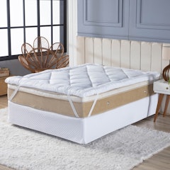 Pillow Top 400 Fios Matelado Casa Dona