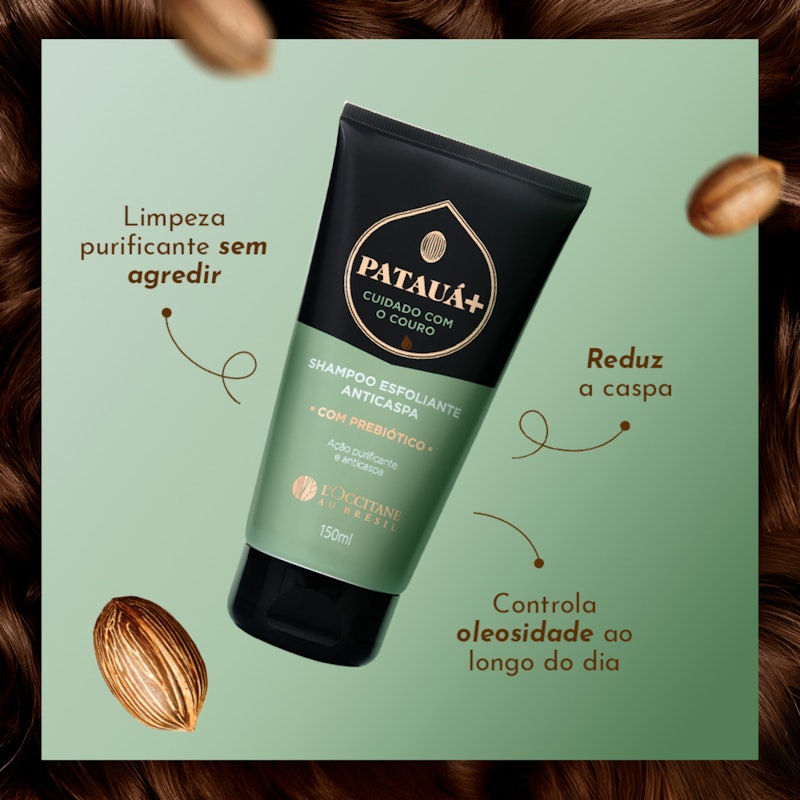 Shampoo Esfoliante Anticaspa Patauá+ Cuidado com o Couro 2