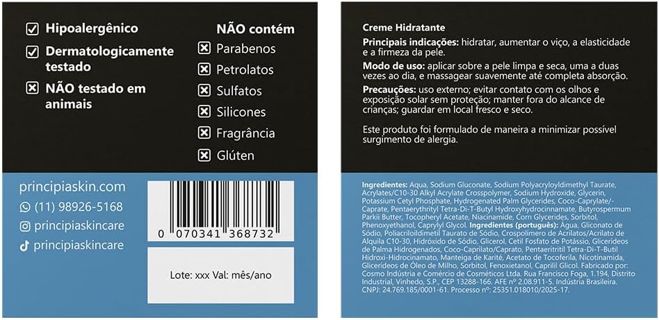 Creme Hidratante CH-1 4