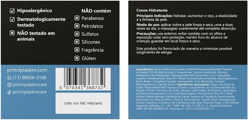 Creme Hidratante CH-1 4
