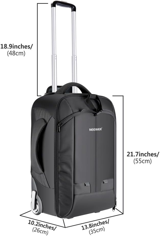 HollyWave Mochila com Rodas Conversível 2 em 1 2