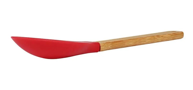Colher Silicone e Bamboo Mor 3