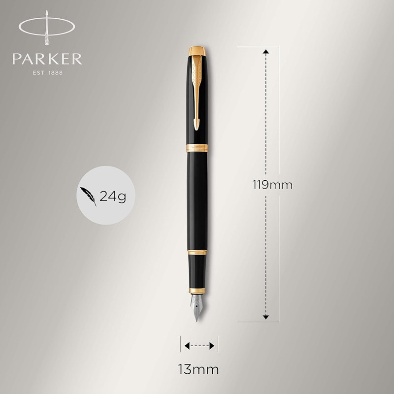 Caneta-Tinteiro GT Black IM Parker 2