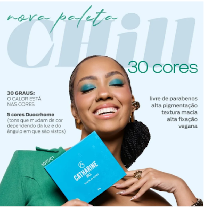 Paleta de Sombras 30 Cores 5