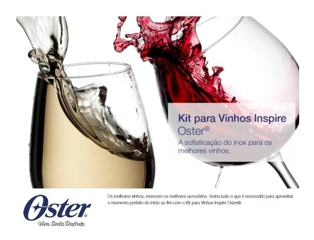 Kit para Vinho Oster Inspire 5