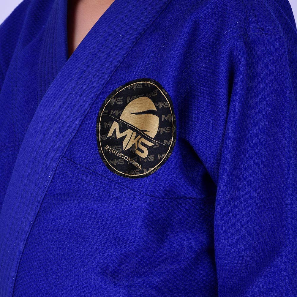 Kimono de Jiu-Jitsu Infantil MKS Kids Azul 2