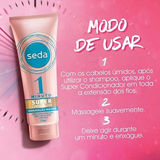 Condicionador Seda 1 Minuto Hidratação Máxima 3