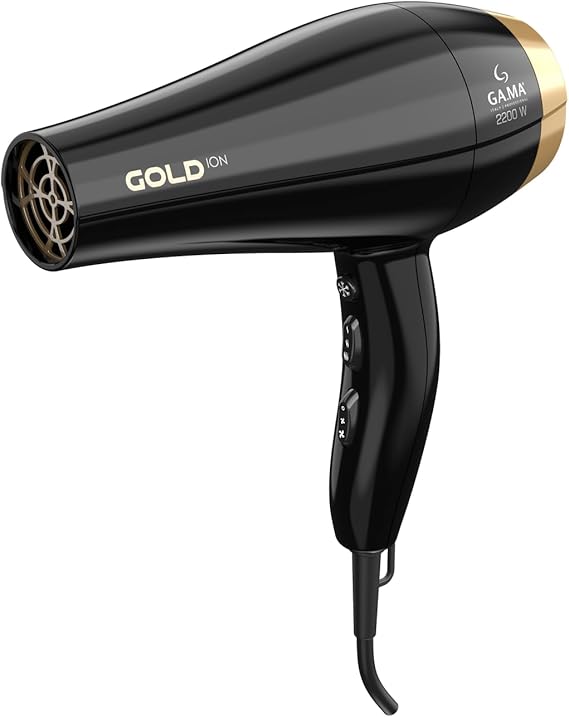 Secador de Cabelo Gold Íon Argan 3
