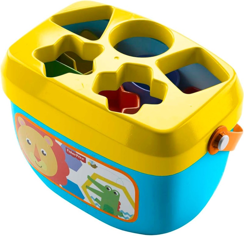 Brinquedo para Bebês Balde Primeiros Blocos 2