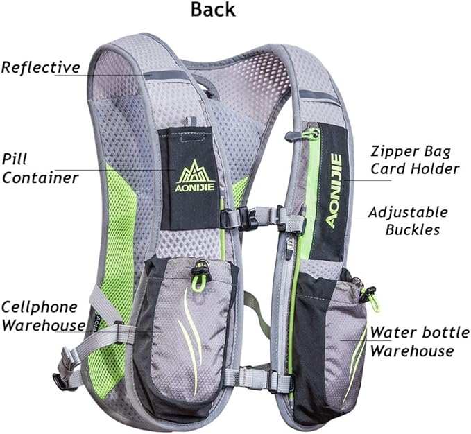 Mochila de Corrida Hidratante Aonijie 3