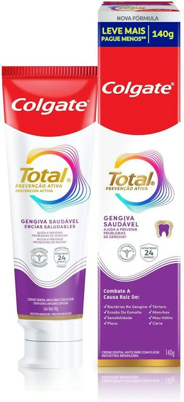 Creme Dental Colgate Total Gengiva Saudável 1