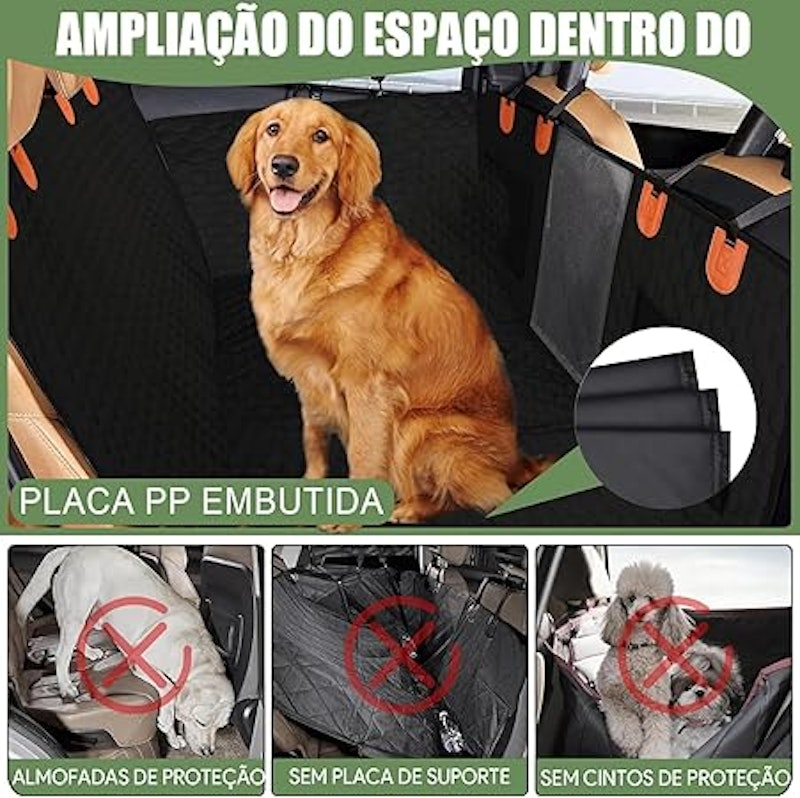 Capa Protetora para Carro Pet Proteção 7 em 1 4