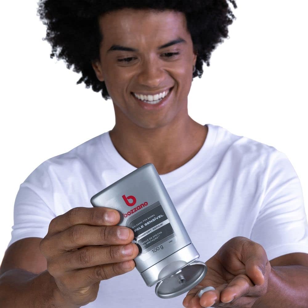 Bálsamo Pós Barba Pele Sensível Bozzano 4