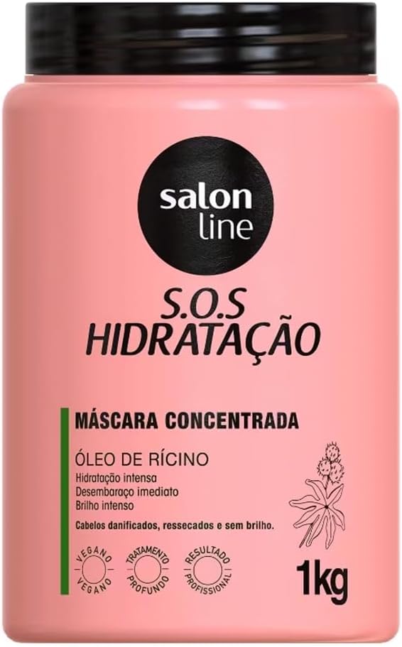 Máscara S.O.S Hidratação Óleo de Rícino 1