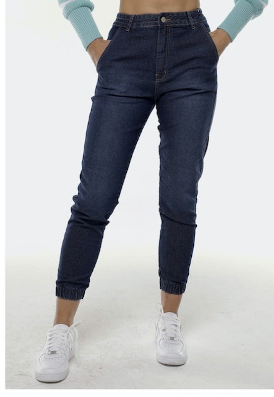 Calça Feminina Jeans Skinny Cintura Alta Lev. Bumbum Barato