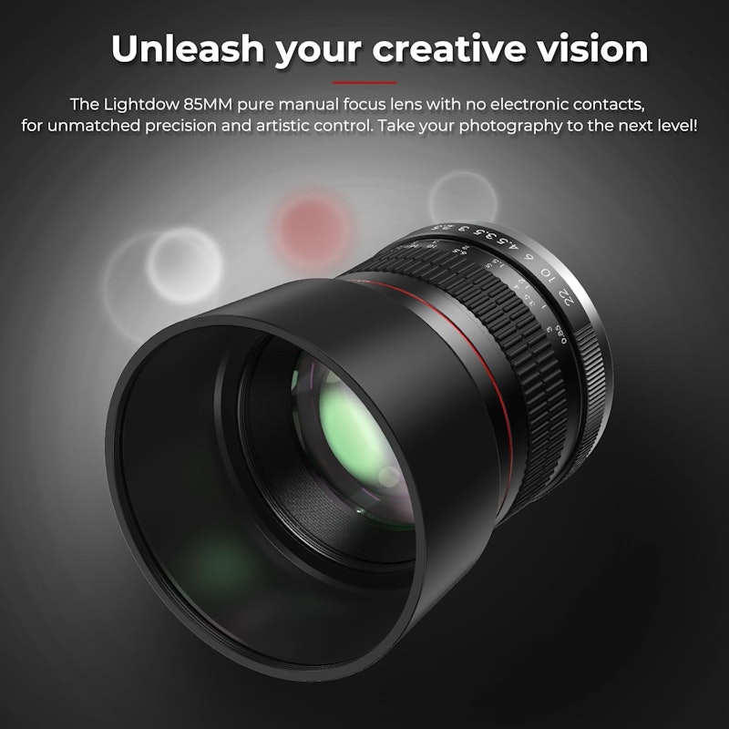 Lightdow 85 mm F1.8 Medium Telephoto 2