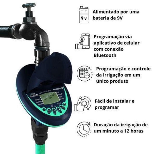 Temporizador de Irrigação Galcon 9001 2