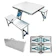 ATITUDE MIX Mesa para Camping Dobrável Maleta com Banquetas 1