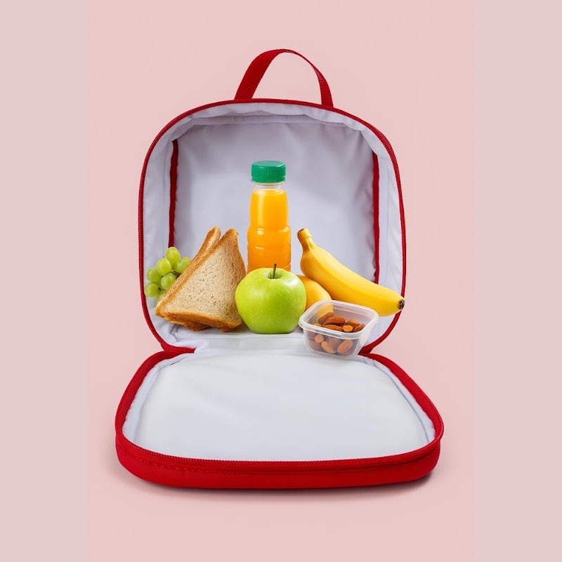 Lancheira Infantil Masculina Aranha Vermelho 4