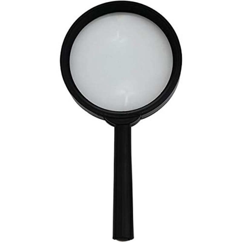 Lupa Lente com 75mm de Diâmetro com Cabo 3x 1