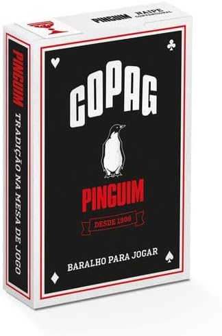 Baralho Pinguim Azul Convencional 1