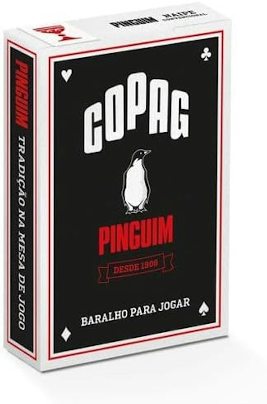 Baralho Pinguim Azul Convencional 1