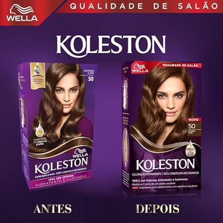 Tinta de Cabelo Koleston Castanho Claro 2