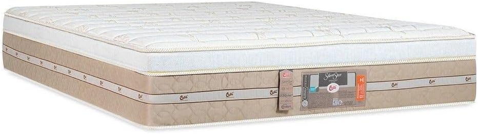 Colchão Castor Casal Silver Star Air One Face Pocket 138x188x32cm 1