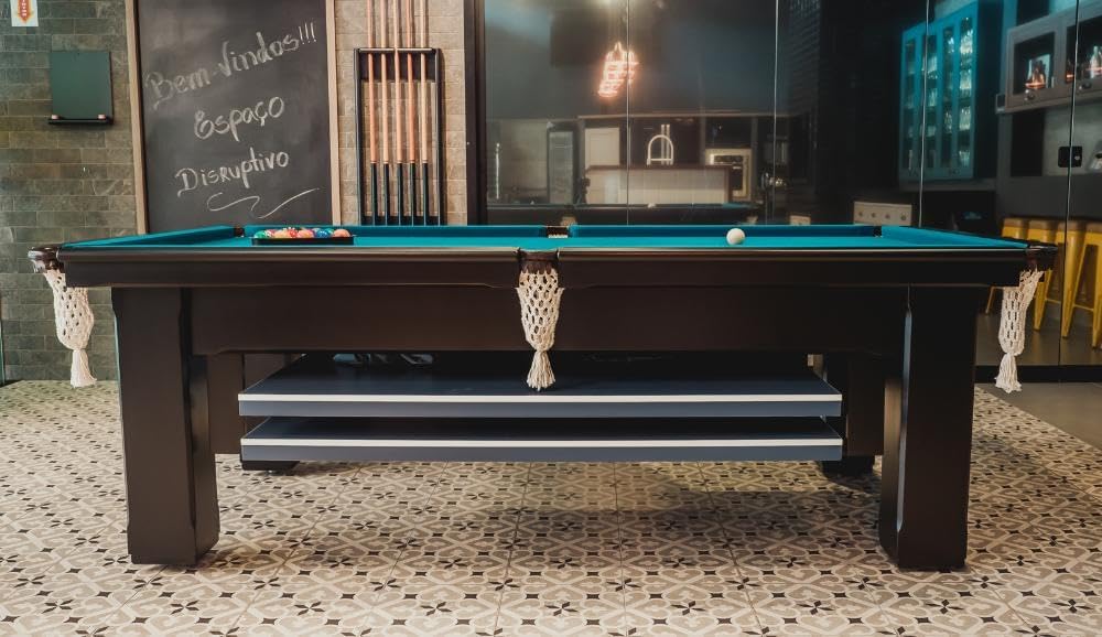 Mesa de Bilhar Hobby com Tampo de Ping Pong 2,32x1,32m 3