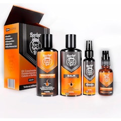 Kit Crescimento e Fortalecimento para Cabelo e Barba Barber Line