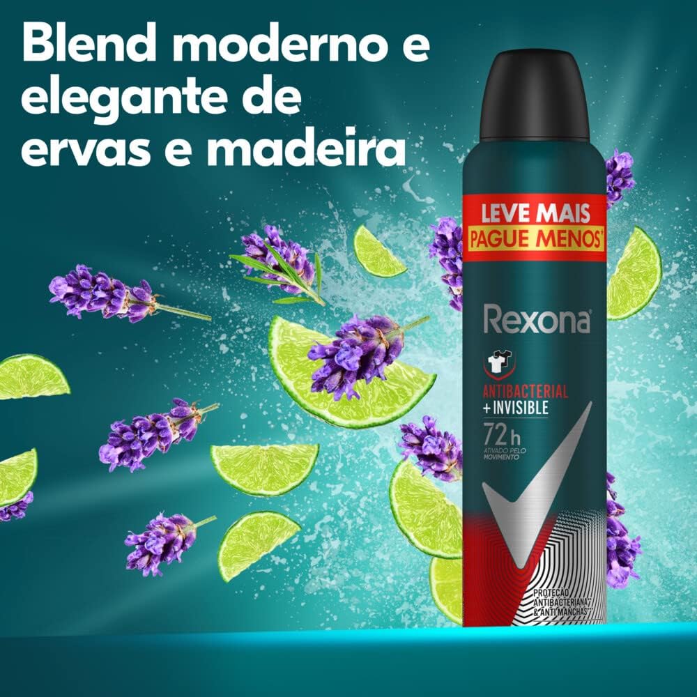 Rexona Antibacterial Invisible 4