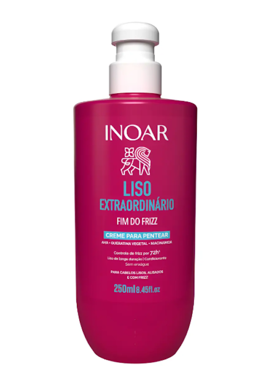 Creme para Pentear Liso Extraordinário Fim do Frizz 1