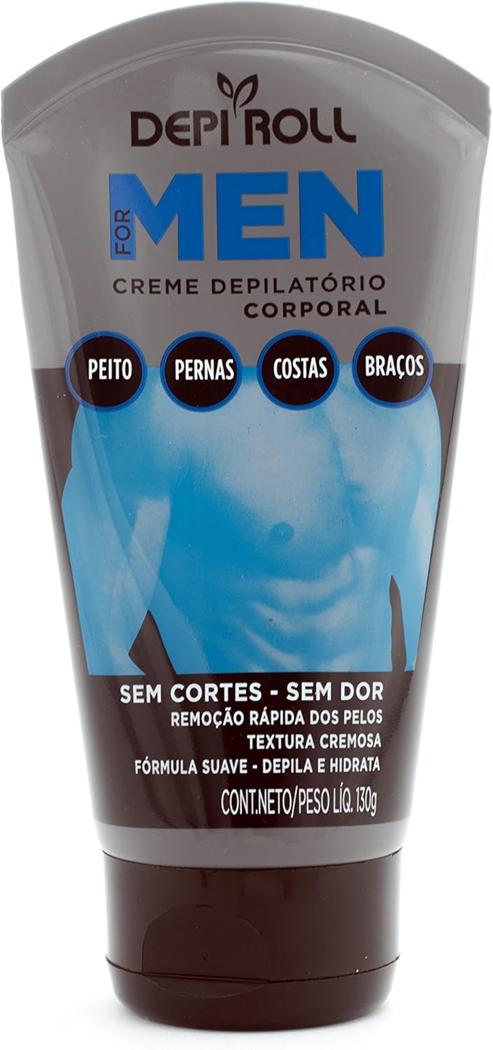 Creme Depilatório Corporal For Men Depiroll 1