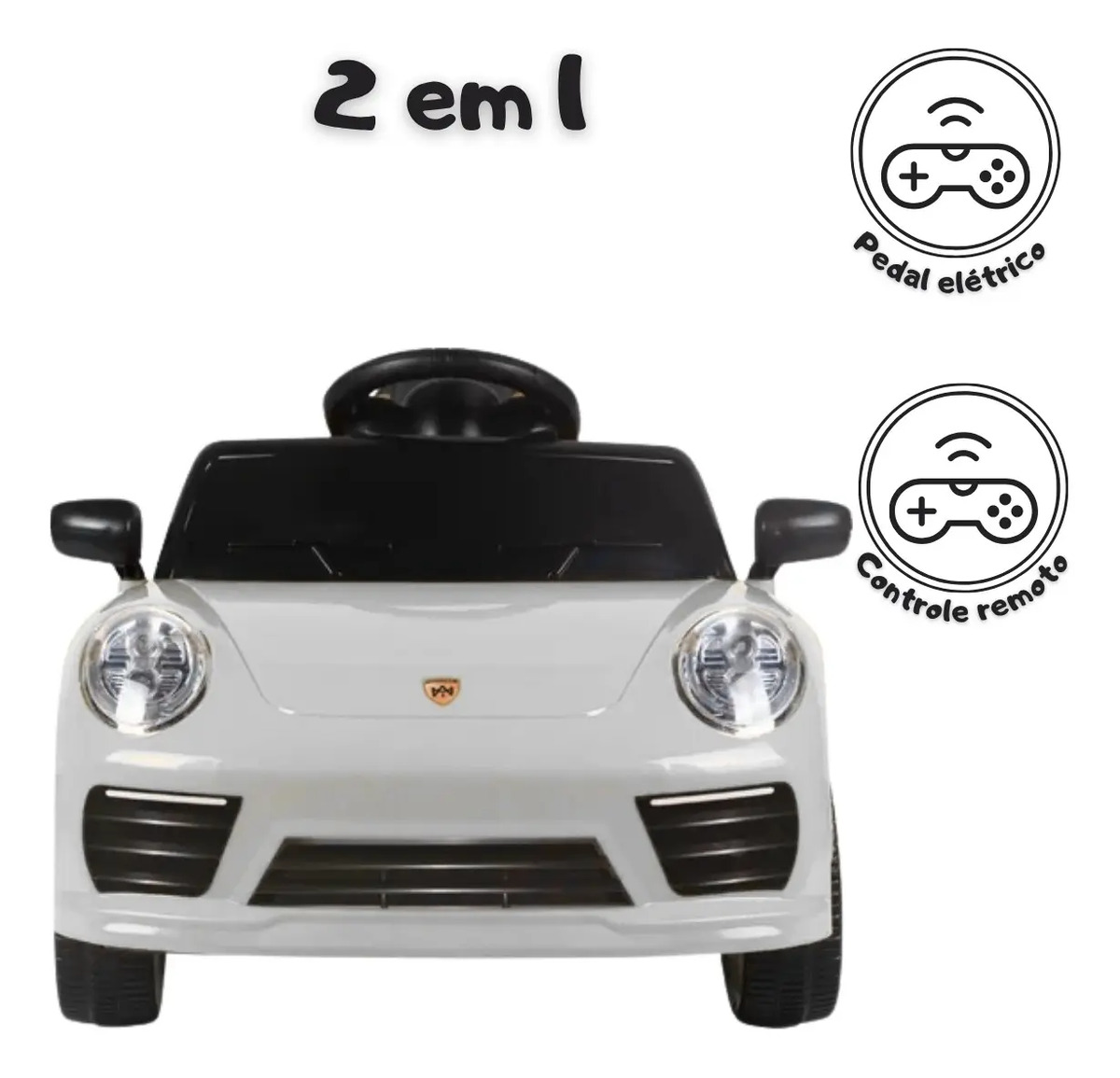 Carrinho Elétrico Infantil Estilo Esportivo BrinqKids 4