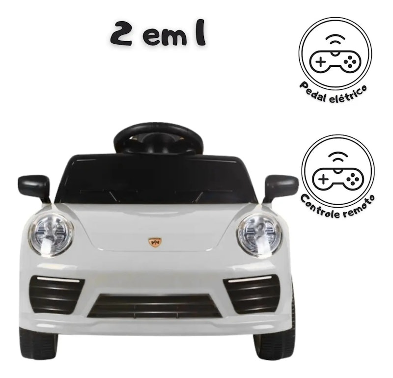 Carrinho Elétrico Infantil Estilo Esportivo BrinqKids 4