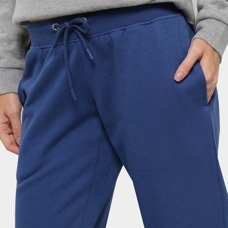 Calça Moletom Feminina Reta Burn Básica 3