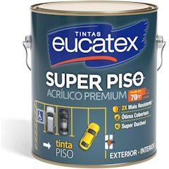 Tinta Acrílica Semiacetinado Premium Eucatex Ultra Piso