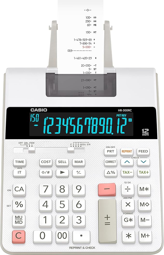 Calculadora de Impressão Casio 2