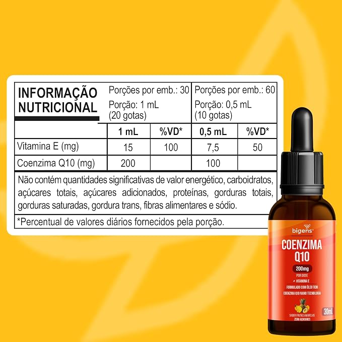 Coenzima Q10 Frutas Amarelas 5