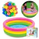 INTEX Piscina de Bolinhas 80 Litros Tricolor + 50 Bolinhas Coloridas 1