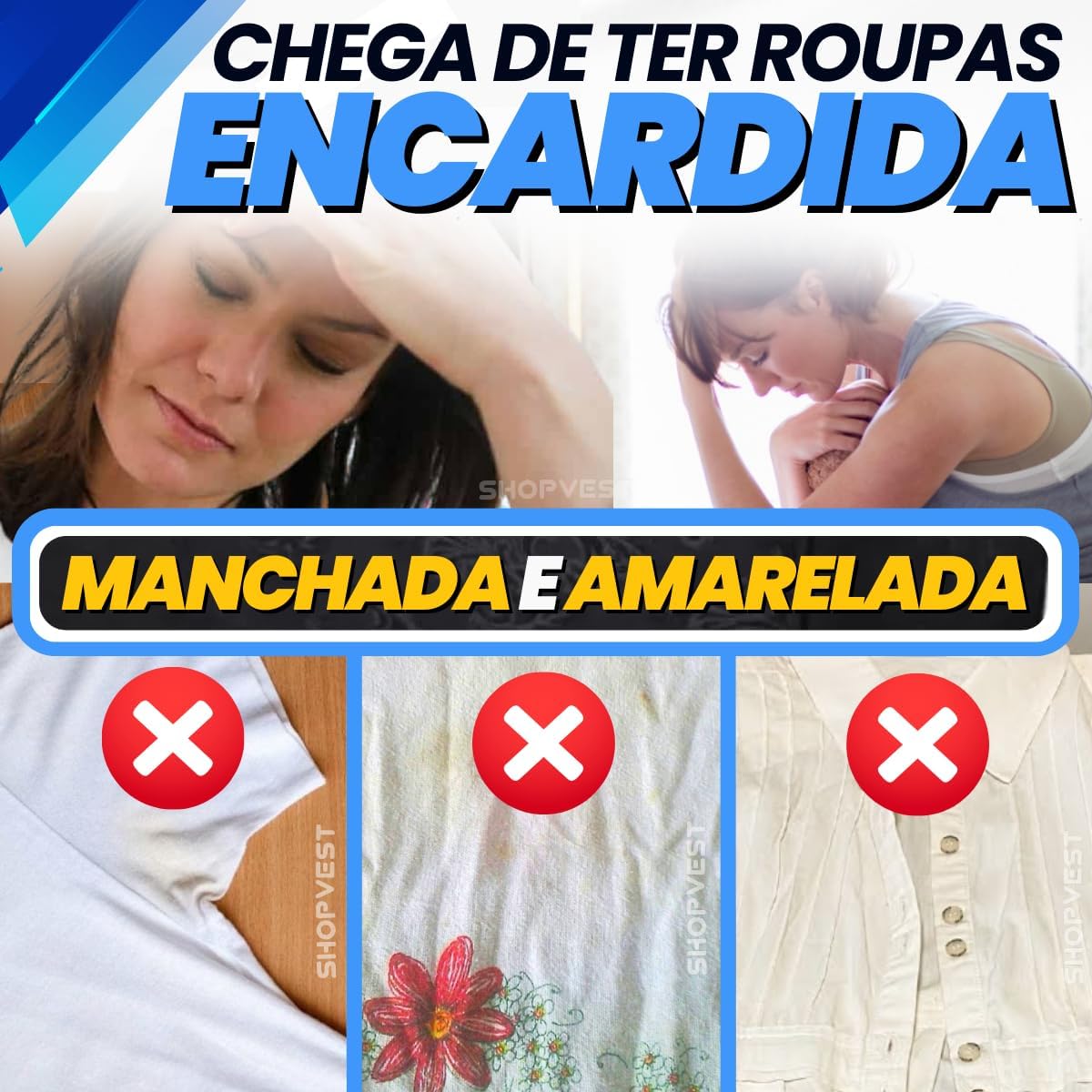 Tira Mancha Roupas Top Brilho 5