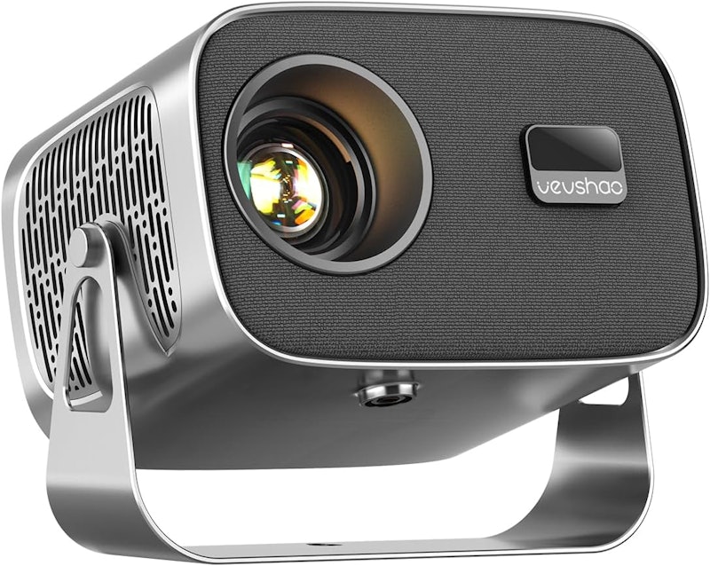 Projetor SmartPhone Nativo Auto Focus Keystone BT 5.2 Wi-Fi 6 Portátil 360° Vevshao 1